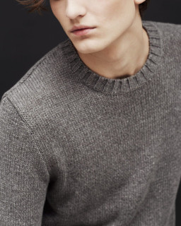 Grey Knitted Sweater